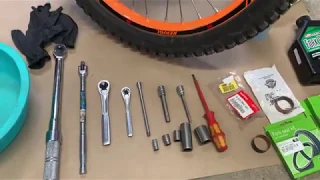 Montesa front fork Showa/Tech Maintenance