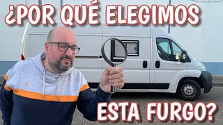 🤔 🚐 ELEGIR FURGONETA para CAMPERIZAR | Nuestras razones + Consejos