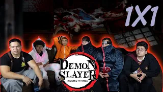 DEMON SLAYER EP 1 REACTION!!! CRUELTY