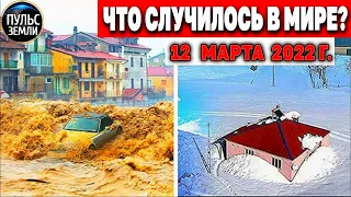 Катаклизмы за день 12 МАРТА 2022! Пульс Земли! #flooding #снегопад катаклизмы сегодня наводнение