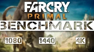Farcry: Primal | GTX 1060 3GB | I5 6400 | 1080p, 1440p and 4K | Benchmark