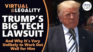 Trump's Big Tech Lawsuit: Facebook As Arm of Government? (VL506)