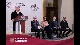 #ConferenciaPresidente | Viernes 19 de enero de 2024.