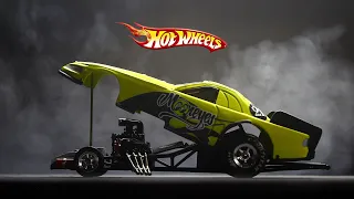 HOT WHEELS CUSTOM MUSTANG FUNNY CAR MOONEYES