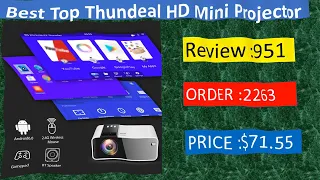 ThundeaL HD Mini Projector TD90 Native 1280 x 720P LED Android WiFi Projector