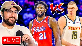 LIVE Reacting To Embiid vs Jokic, Grading Your Hot Takes, & More! | TD3 Live