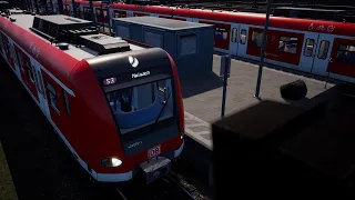 TSW4: Mit der S-Bahn München (S3) von München nach Maisach und Retour /TSW Strecke München-Augsburg