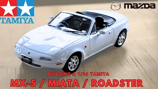 Mazda Miata / MX-5 / Roadster NA -  1/24 Tamiya plastic model full build
