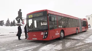 Автобус-гармошка появился на маршруте №36