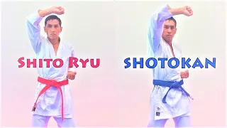 Shito Ryu VS  Shotokan - Uke Hand Blocks (Funny Version)