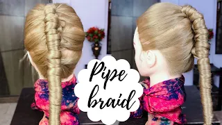 HOW TO - PIPE BRAID TUTORIAL हिंदी में