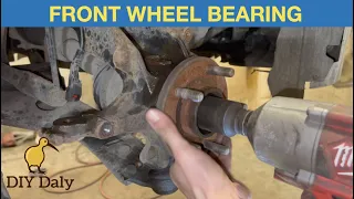 MK3 Ford Focus front wheel bearing replacement