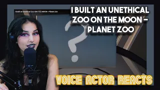 I Built an Unethical Zoo ON THE MOON - Planet Zoo by Let's Game it Out | First Time Watching