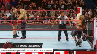 Throw Back FULL MATCH Ronda Rousey & Natalya vs Alexa Bliss & Mickie James | Raw | Sept 10 2018 |