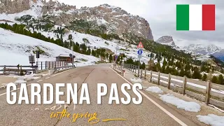 Driving in Italy 🇮🇹 on the Gardena Pass to Piccolino in May 2023.
