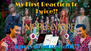 ✨ reacting to twice for the first time!! and a kpop album haul!! | More & More Double Feature ✨