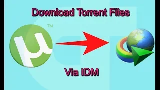 How to Download Torrents With IDM For FREE [UNLIMITED SIZE] 2019