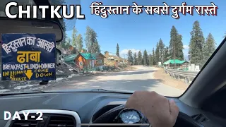 Shimla to Chitkul (Sangla) EP-2 Delhi to Chitkul Road Trip Solo Drive to Chitkul