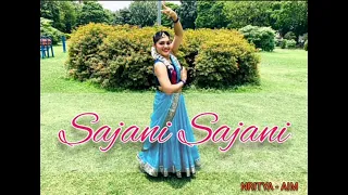 Sajani Sajani | Rabindra Sangeet | Dance Cover | Kavita Krishnamurti | Nrtitya - AIM