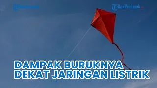 Dampak Buruk Main Layangan di Dekat Jaringan Listrik