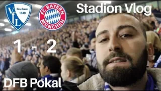 DFB Pokal Krimi | VfL Bochum vs FC Bayern München Stadion Vlog | Die Ostkurve bebt!