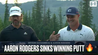 Aaron Rodgers & Bryson DeChambeau Take Down Tom Brady & Phil Mickelson In The Match | FULL RECAP