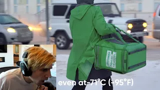 xQc reacts to What We Wear at -71°C (-95°F)? Yakutia, Siberia