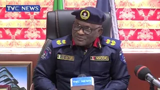 [Watch] NSCDC Intercepts Barge Loaded With Suspected Adulterated Crude