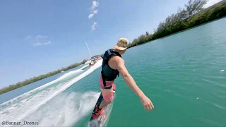 Miami Wakeboarding And Other Water Sports 4k