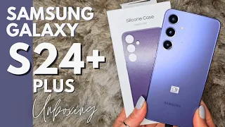 Samsung Galaxy S24 Plus Unboxing & Review - S24 Ultra Comparison - Official Samsung Cases