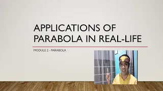 Applications of Parabola in Real life Situations