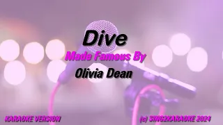 Olivia Dean   Dive (Karaoke Version) Lyrics