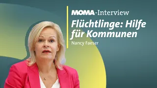 Flüchtlingsgipfel: Faeser will Kommunen helfen | ARD-Morgenmagazin