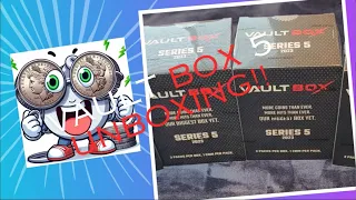 VaultBox 5 UNBOXING! Opening FOUR Series 5 boxes!