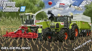 SILAGE harvest with CLAAS & MrsTheCamPeR | Animals on Gelderland | Farming Simulator 22 | Episode 2