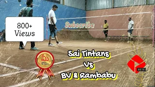 Badminton Tournament full Game || BV & Ram Vs Sai Lakshman || Subscribe || @coachingbadminton