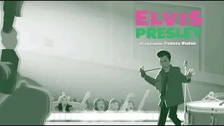 Elvis Presley-My Baby Left Me | Official Animation | HD FULL | 4K