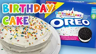 Do Oreo Birthday Cake Cookies actually taste like a real birthday cake? Time to put it to the test!