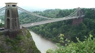 Bristol Clifton Suspension Bridge 2023 Walking Tour, United Kingdom