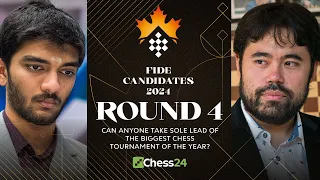 FIDE Candidates 2024 Rd 4 | Gukesh, Fabiano, & Ian Lead The Field! Hikaru v Pragg Brings On The Heat