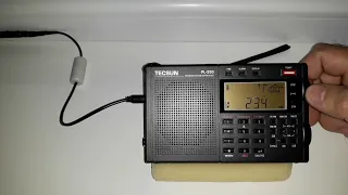 How to receive radio stations on long waves. Band LW. Tecsun PL-330