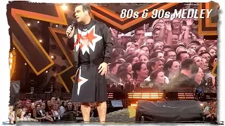 Robbie Williams • 80s &  90s Medley • THES Tour • Hannover 11/07/2017 • Multicam