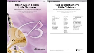 Have Yourself a Merry Little Christmas, arr. Douglas E. Wagner – Score & Sound