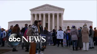Protests expected as Roe v. Wade back on the line in abortion battle l GMA