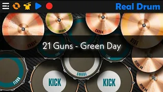21 Guns by Green Day (Real Drum App Cover)