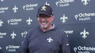 Saints OC Pete Carmichael talks chemistry with Derek Carr and improving offensively