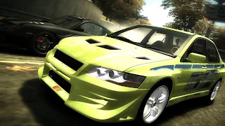 Need for Speed Most Wanted - Car Mods - Brian O'Conner's Mitsubishi Lancer Evolution VII Race