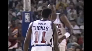 Isiah Thomas Sets Single-Quarter Playoff Scoring Record