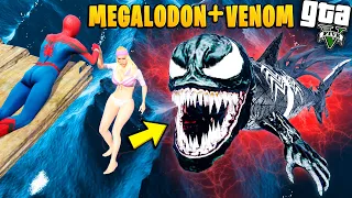 TENTEI SOBREVIVER AO ATAQUE DE MEGALODON VENOM no GTA 5 Mods ! (ÉPICO)