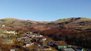 с. Крабозаводское/Остров Шикотан/Shikotan Island/色丹島/4k/14.11.2021 09:15